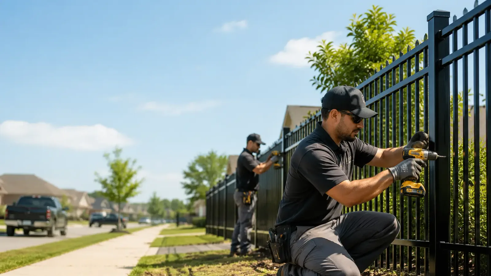 Metal Fence Installation in Hartland, MI